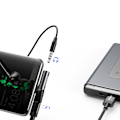 Pikkukuva 8 / 9: Baseus Adapteri USB-C - 3,5 mm ja lataus black 50