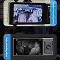 Miniatyrbild 8 av 9: Dashcam - Fram och baksida Inuti 1080P Dash-kamera för Bilar, 3-kanals Dashcam Trevägs Bilkamera med Infraröd Nattsyn, Loop-inspelning, APP C-XM4-