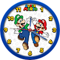 Pikkukuva 2 / 2: Lastenkello Super Mario seinäkello kello Nintendo 150