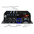Miniatyrbillede 4 af 5: AK380 bil Bluetooth power hjem 12V power lyd- og videoudstyr