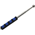 Miniatyrbillede 4 af 5: 2 STK 140 cm Rustfrit Stål Bærbar Teleskopisk Social Distance Stick Pointer, Udtrækkelig Håndholdt Social Pointer Stick Mål Social Distance (Blå)-XF3-