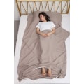 Miniatyrbillede 4 af 5: Soveposeforet med Rejselagen til Camping, Space Gray*115x210