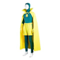 Miniatyrbild 4 av 8: Ny Wanda Vision Halloween Cosplay Fantasy Gul Amarillo XL