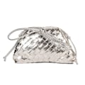 Miniatyrbillede 1 af 10: Molnrygsæk 2024 ny stil taske damer ko læder krøllet dumpling taske damer håndtaske skuldertaske MJ51 sølv silver 22*9*14cm