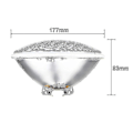 Miniatyrbillede 4 af 4: LED Pool Belysning, 18W Par56 RGB Poollampe. Undervandsspot Med Fjernbetjening Poolbelysning, 12V AC / DC IP68 Vandtæt Poollampe