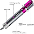 Pikkukuva 3 / 4: 5-in-1 Hiusten kuivaaja ja muotoiluväline Airwrap Air Styler kuumaluvaborstilla, hiusten kuivaajalla, suoristajalla, kiharrinlla (valkoinen Go -cdsx