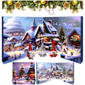 Miniatyrbild 5 av 7: Julkalender med tomtar 2024, julkalender 2024, 24-dagars julkalender med samlarobjekt tomtenissar