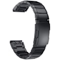 Miniatyrbilde 4 av 6: Tech-Protect Garmin Fenix 3/5X/6X/7X Armbånd Rustfritt Stål Svart 140