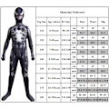 Miniatyrbillede 5 af 5: Venom Spiderman Bodysuit Voksne Børn Kostume Superhelte Kostumer Drenge Halloween Fest Cosplay Jumpsuit Outfits 170cm