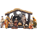 Pikkukuva 1 / 5: Jouluseimi hahmoilla, The Real Life Nativity, Jouluseimi kotitoimistoille, puutarhoille, sisä- ja ulkokoristeluun, Jeesuksen syntymäseimi