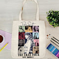 Miniatyrbild 4 av 5: Lady Tote Bags Taylor Swift Album Inspirerad Reseförvaring Organizer Väska Musikälskare Merch Gåvor