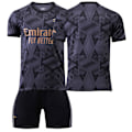 Miniatyrbillede 1 af 2: Arsenal Away 2223 sort fodboldsæt, børnestørrelse 28（145-150 cm）