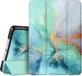 Etui til iPad 10.2\" 9./8./7. generasjon, lett stativdeksel med marmorbakside-FF-