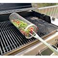 Miniatyrbilde 3 av 7: Grillkurv i rustfritt stål med nett 20CM