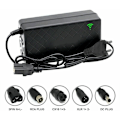 Miniatyrbillede 2 af 5: 24V 2A Elektrisk Cykel Smart Litiumbatterioplader Udgang 29.4V 2A Oplader DC-port Hurtigoplader Med Køleblæser, RCA-stik..DEBUNS-XF9-
