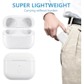 Miniatyrbilde 6 av 6: Ersättningsfodral for trådløs lading kompatibelt med AirPods 3. generasjon, med hurtiglading og Bluetooth-paringssynergi