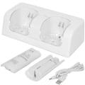 Pikkukuva 1 / 8: Tupla Latausasema 2*2800mAh Ladattava Akku Wii-ohjaimelle