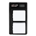 Miniatyrbilde 7 av 11: A-1 Batteri med LCD-lader med Doble Plasser for Arlo Pro/ Pro 2 VMA4400 2440mAh