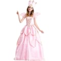 Miniatyrbild 1 av 11: Klassisk rosa prinsessdräkt för damer i 3 delar M