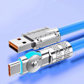 Pikkukuva 4 / 9: Type-C Latauskaapeli Puhelinlatauskaapeli SININEN 2 M 2 M Blue Blue 2 m-2 m