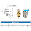 Miniatyrbild 2 av 7: 3D-skrivarset 3D-skrivare Bowden Tube PTFE
