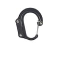 Svart 2-pack D-typ Multifunktionell Roterande Karbinhake Utomhus-XF9-