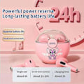 Pikkukuva 4 / 5: Lasten Stitch Angel Langattomat Bluetooth 5.3 Kuulokkeet Hifi Ääni Kuulokkeet - Stitch