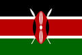 Kenya flagg Kenya-FF- 100 Kenya