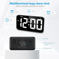 Miniatyrbild 2 av 5: Digital väggklocka Stor skärm, 11'' stor digital klocka med automatisk nedbländning, 12/24H, tyst väggklocka för vardagsrumsinredning