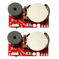 Miniatyrbild 1 av 9: Skämtljudmaskin Rolig Praktisk Skämtartikel Leksaker Klibbig Liten Skämtgrej Gag Presenter för Vuxna Röd Red 2pcs