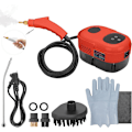 Miniatyrbilde 1 av 7: Damprenser, 2500W Høytemperatur Damprenser, Bærbar Damprensemaskin, 10S Rask Oppvarming, med 3 Børstehoder (
