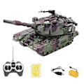 Miniatyrbillede 1 af 2: Fjernstyret Tank Trådløs Offroad Kan Skyde For At Bekæmpe Kugler Fjernstyrede Tanke-XF13- C