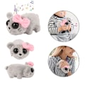 Miniatyrbilde 3 av 5: Sorgfull hamster kosebamse, sorgfull hamster meme kosebamse med innebygd fiolyd - Kosebamse for barn gutter jenter
