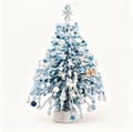 Mini bordplade DIY perle juletræ håndværkssæt Snowy winter tree