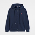 Miniatyrbilde 1 av 3: PoloRalphLauren Herre Glidelås Langermet Casual Pullover Topper Genser E E E M