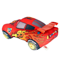 Miniatyrbild 7 av 8: Pixar Cars Barnleksaker Blixten McQueen Plyschleksaker Söta Seriebilar 17cm