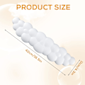 Miniatyrbild 2 av 5: Cloud Tangentbords handledsstöd, Mjukt Bekvämt Sött Tangentbords Handledsstöd Halkfritt Ergonomiskt Stöd Moln Skrivbords Handledsstöd & Memory Foam (Vit)