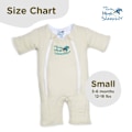 Miniatyrbild 3 av 8: Magic Sleepsuit Övergångsprodukt - 3-6 Månader Swaddle Övergångssömnkläder - Mjuk Bomullsmaterial med Dubbel Blixtlås för Lätta Blöjbyten