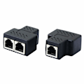 Pikkukuva 1 / 5: RJ11 naar 2 vrouwelijke 6P6C telefoonjack splitter Inline-aansluiting Telefoonverlengingsadapter voor vaste telefoonfax (1 tot 2) 2 stuks