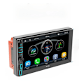 Miniatyrbilde 1 av 5: 7\" Trådløs Bilradio Dobbel 2DIN Apple CarPlay Stereo Touchskjerm Bluetooth FM-XF2-