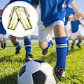 Miniatyrbilde 3 av 8: Fotball leggbeskyttere Barn Ungdom Voksne Sport Beskyttende hardt skall - spottsalg
