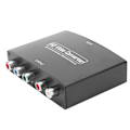 Miniatyrbilde 1 av 5: HD Videokonverter HDMI til 5RCA RGB Fargeskillnad Komponentgrensesnitt YPbPr R/L Lydadapter 100-240VEU Plugg