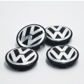 Miniatyrbild 1 av 5: 4st VW-logotyp 56 mm cap Fälgemblem Fälgmärke
