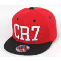 Miniatyrbilde 1 av 5: Barn Fotballstjerne Ronaldo CR7 Broderi Barn Caps Hatt Ben Gutter Jenter Sport Snapback Hip-hop Kepsar Gorras red