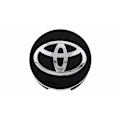 Miniatyrbild 2 av 6: 4-pack - Toyota Centrumkåpor / Hjulnav Emblem - Bil 75 62mm - Svart