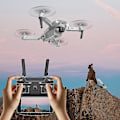 Miniatyrbillede 5 af 5: E88 Pro Drone med kamera til voksne og børn, 4k HD WIFI FPV Drone, foldbar RC Quadcopter til begyndere, Legetøj Gaver med 3 batterier