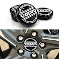 Miniatyrbilde 2 av 8: 4-pakning - Volvo Senterdeksler / Nav Emblem - Bi 70 64mm Äldre