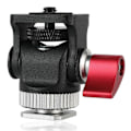 Miniatyrbilde 3 av 5: Mini Monitorfeste Tripod Cold Shoe Adapter Aluminiumlegering 1/4 Toms Skrue for Blits Mikrofon LED