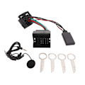 Miniatyrbilde 1 av 8: Bluetooth 5.0 Trådløs Lydadapter Aux-inngangskabel med Mikrofonutskifting for Ford Focus Mondeo Fiesta Fusion 6000CD 0.2