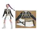 2025 Demon Hunter K-Pop Kostym | Halloween Kostym för Flickor Cosplay-FF- style1 140cm